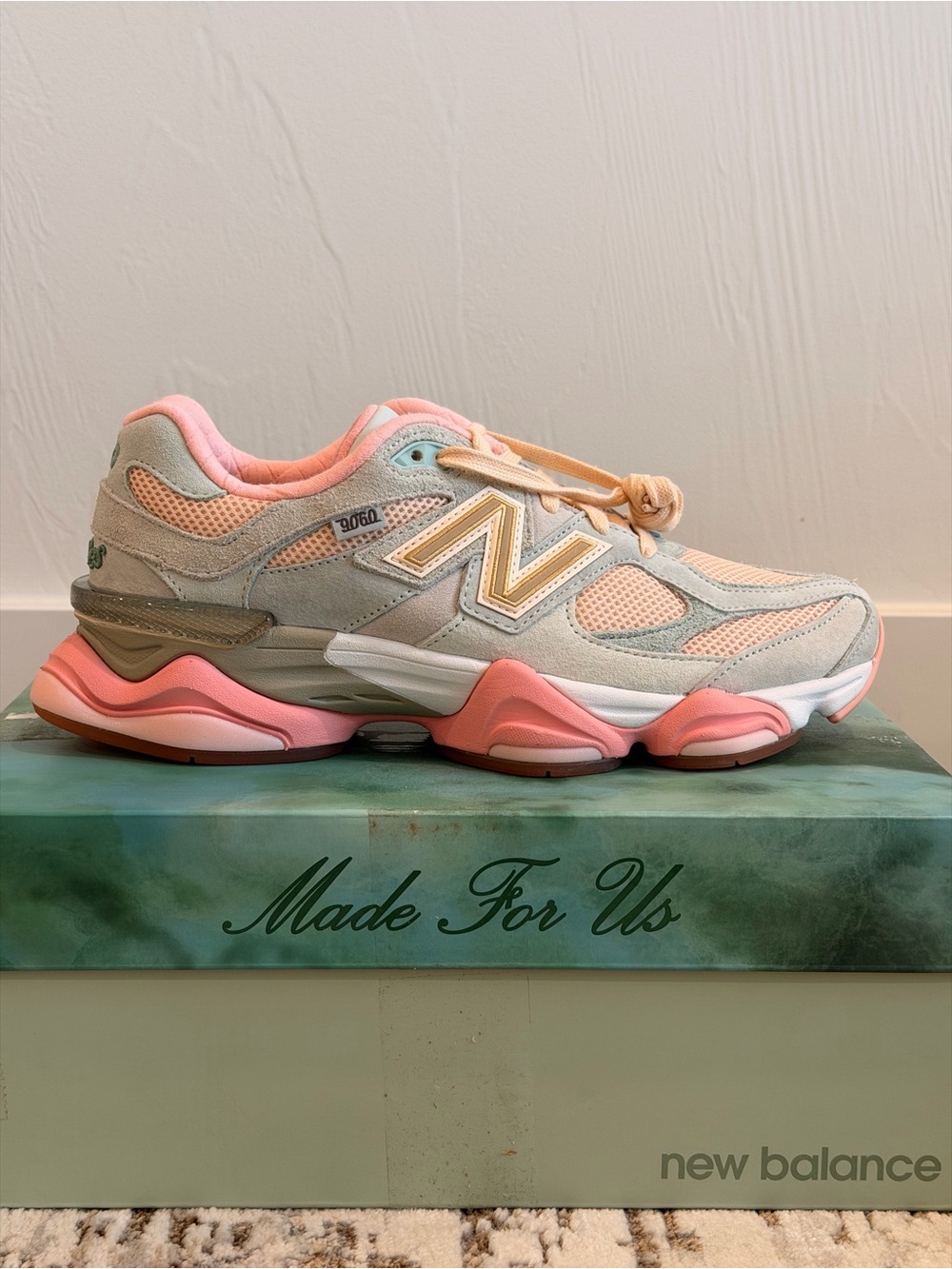 New Balance 9060 Joe Freshgoods Inside Voices Baby Shower Blue Sz 9D Mens